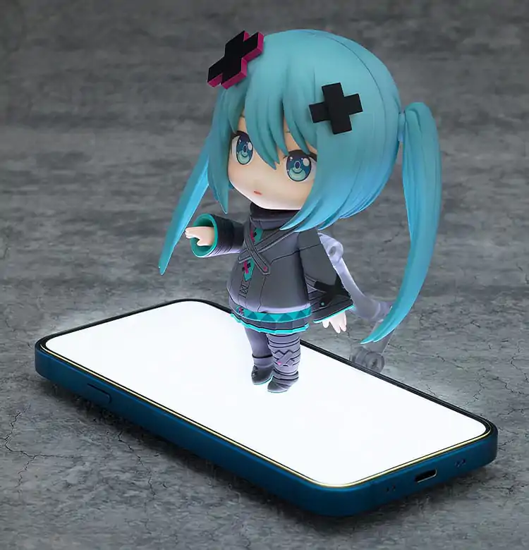 Colorful Stage! The Movie: A Miku Who Can't Sing Nendoroid Actionfigur Hatsune Miku: Shutterd Sekai Ver. 10 cm Produktfoto