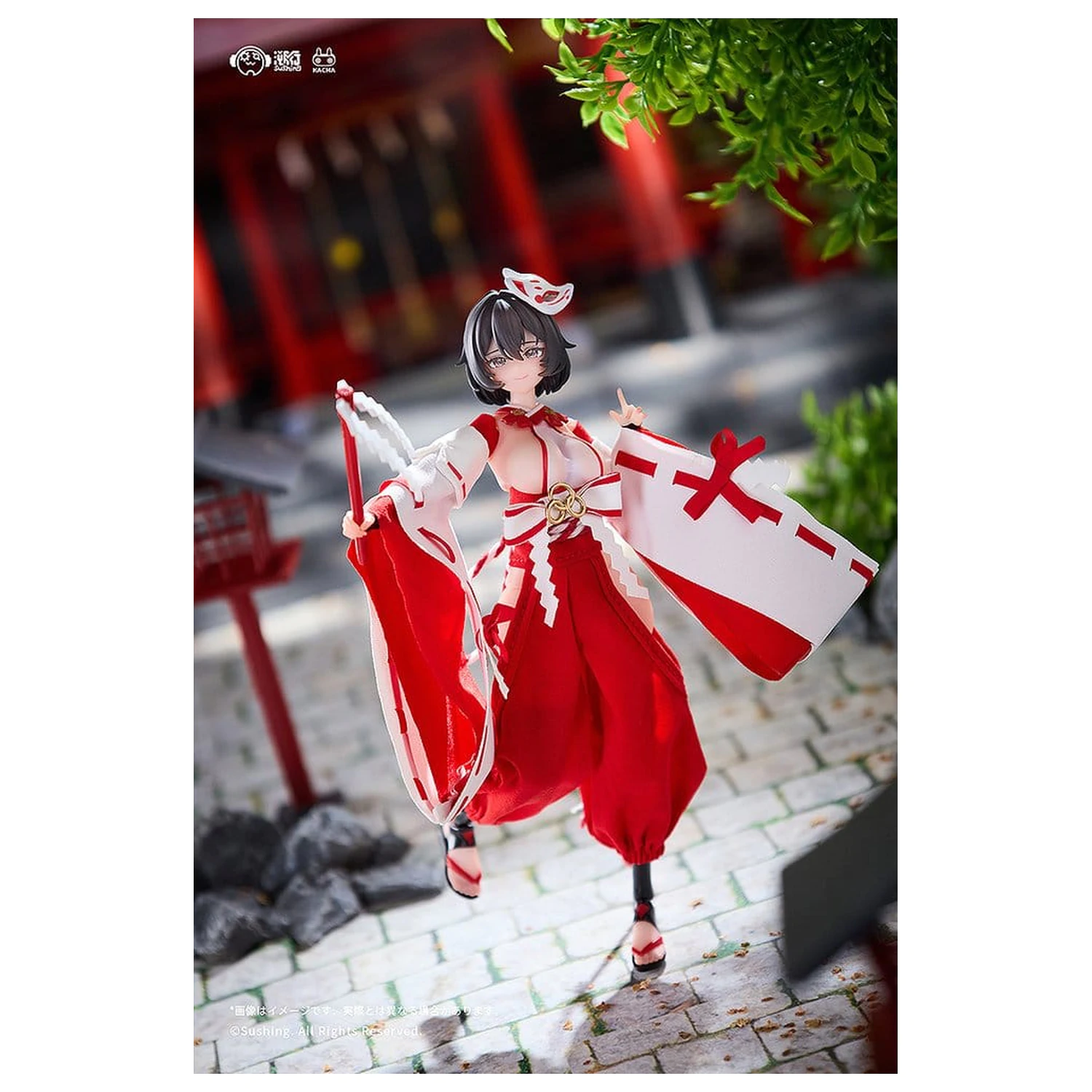 Combat Priestess Action-Figur 1/12 Kikyou Uefuji 15 cm Produktfoto
