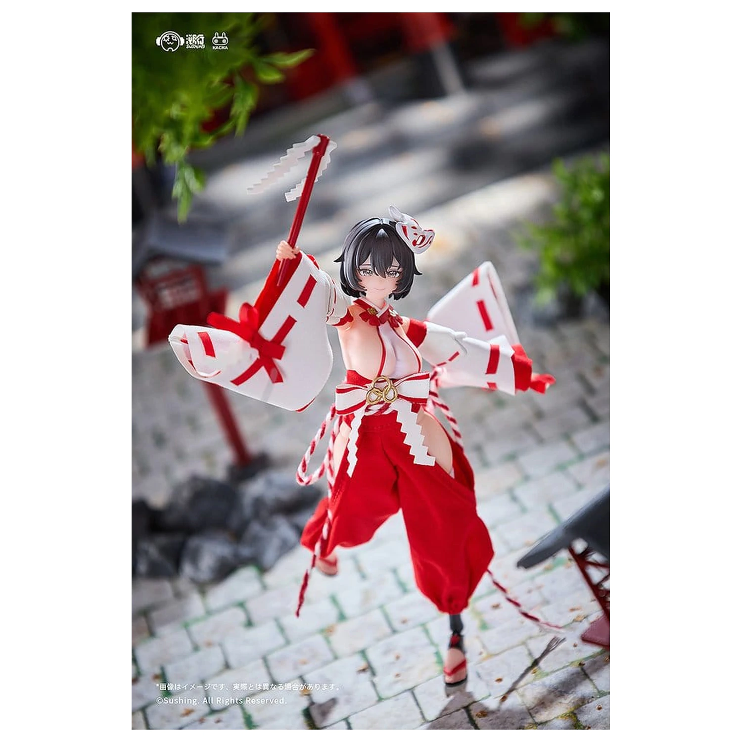 Combat Priestess Action-Figur 1/12 Kikyou Uefuji 15 cm Produktfoto