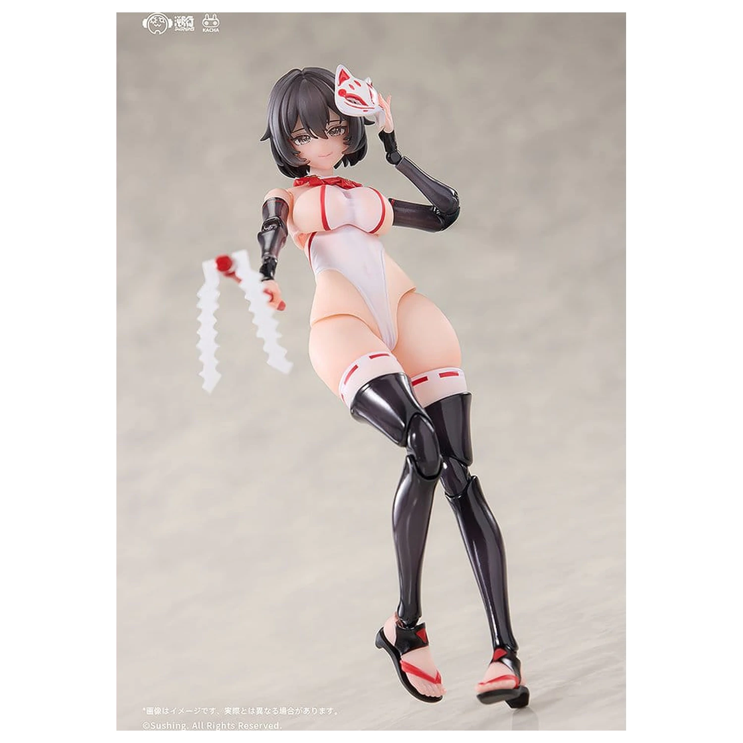 Combat Priestess Action-Figur 1/12 Kikyou Uefuji 15 cm Produktfoto