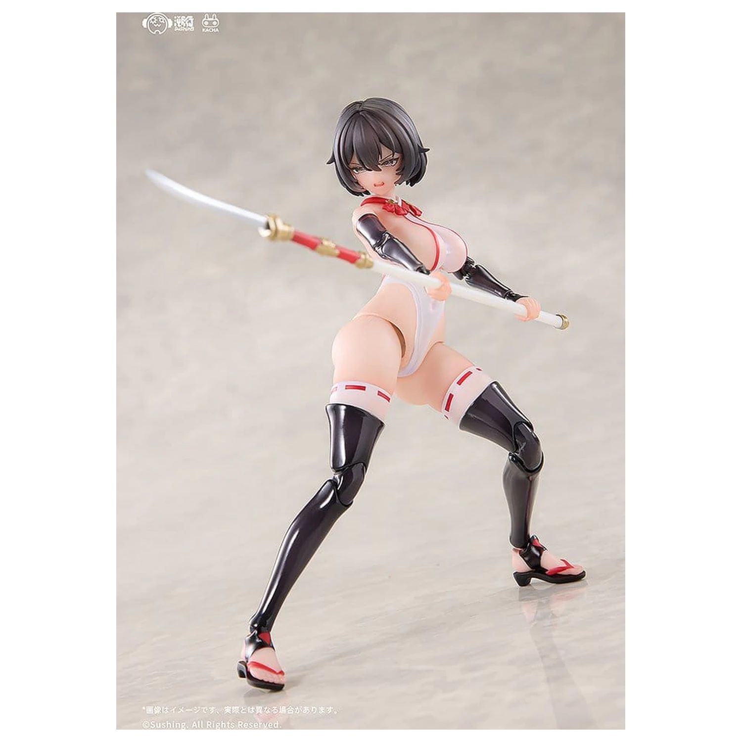 Combat Priestess Action-Figur 1/12 Kikyou Uefuji 15 cm Produktfoto