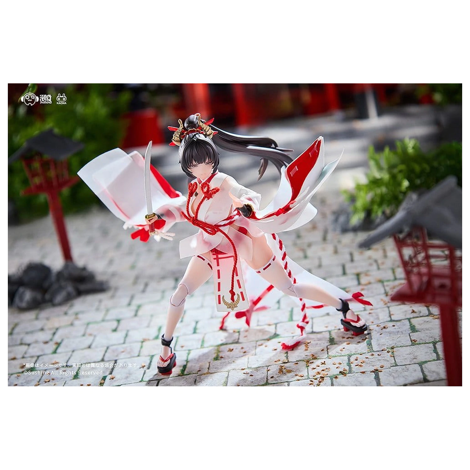 Combat Priestess Action-Figur 1/12 Sakura Uefuji 15 cm Produktfoto