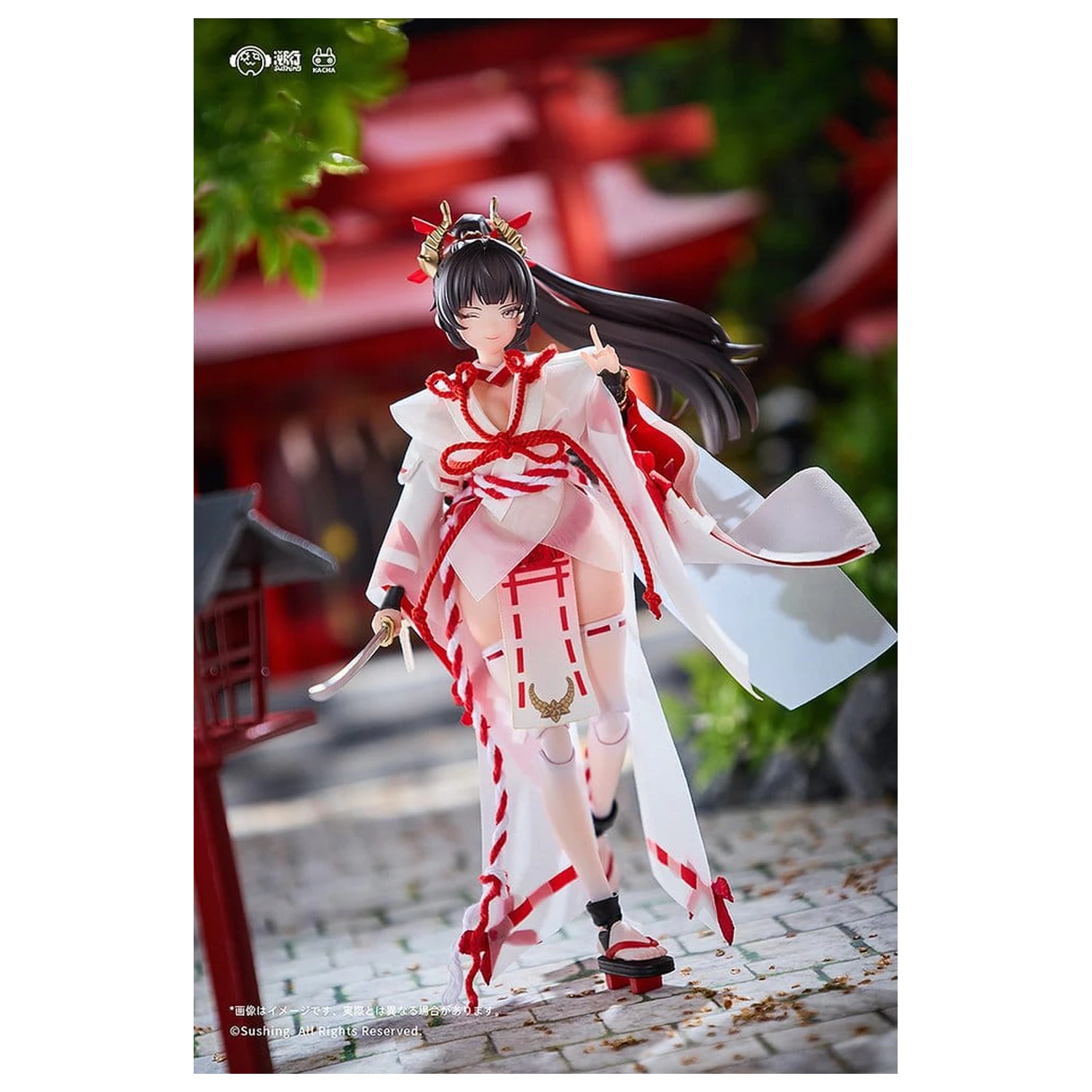 Combat Priestess Action-Figur 1/12 Sakura Uefuji 15 cm Produktfoto