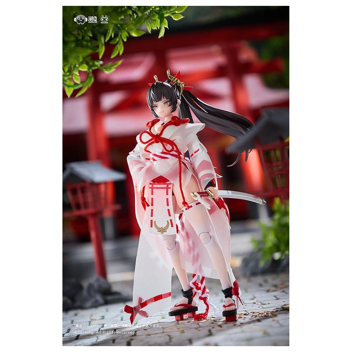 Combat Priestess Action-Figur 1/12 Sakura Uefuji 15 cm Produktfoto