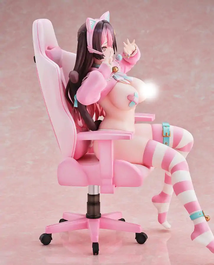 Comic Unreal PVC Statue 1/6 The Bewitching Landmine-Type Catgirl Streamer, Kuro Illustrated by Danimaru 22 cm Produktfoto