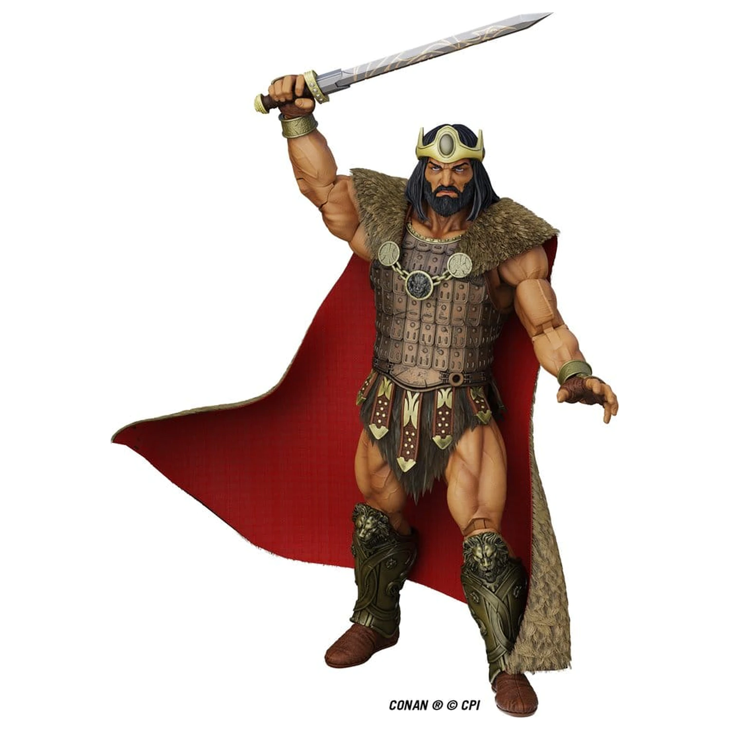 Conan Epic H.A.C.K.S. Action Figur 1/12 King Conan: Ruler of Aquilonia Produktfoto