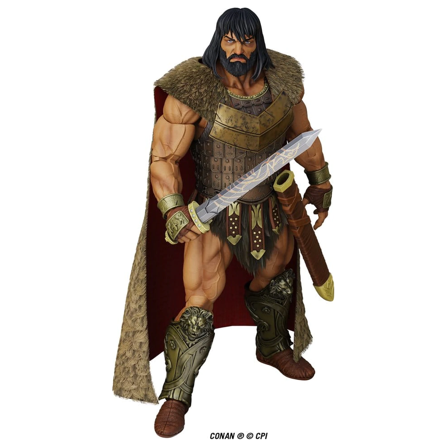 Conan Epic H.A.C.K.S. Action Figur 1/12 King Conan: Ruler of Aquilonia Produktfoto