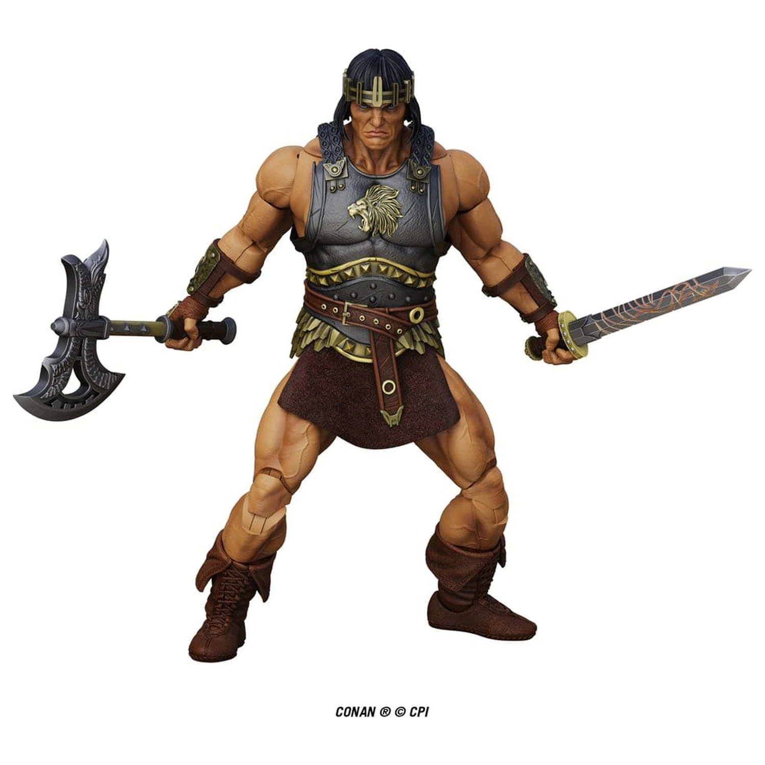 Conan Epic H.A.C.K.S. Action Figur 1/12 King Conan: Ruler of Aquilonia Produktfoto