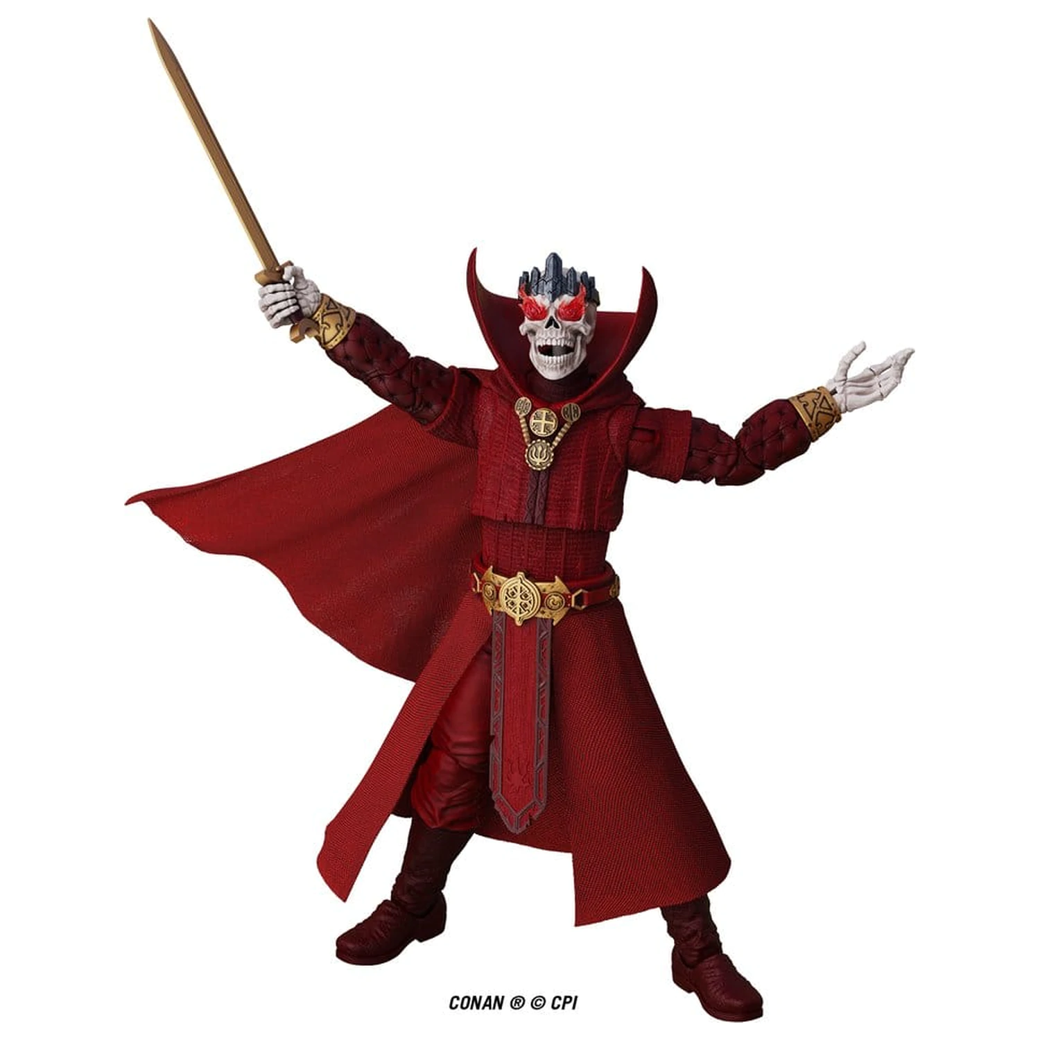 Conan Epic H.A.C.K.S. Actionfigur 1/12 Thulsa Doom: Undead Sorcerer Produktfoto