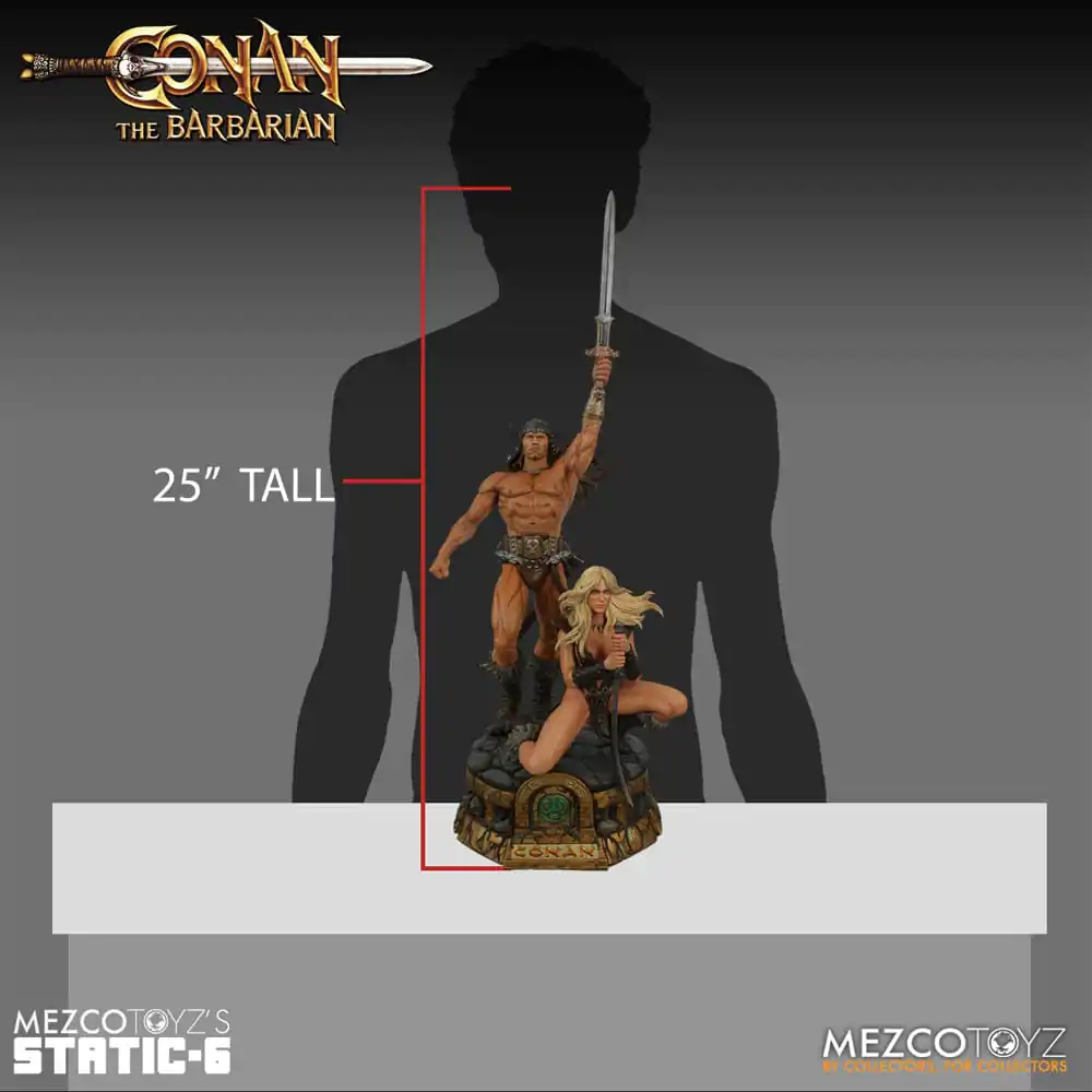 Conan Static-6 PVC Statue 1/6 Conan the Barbarian (1982) 63 cm termékfotó