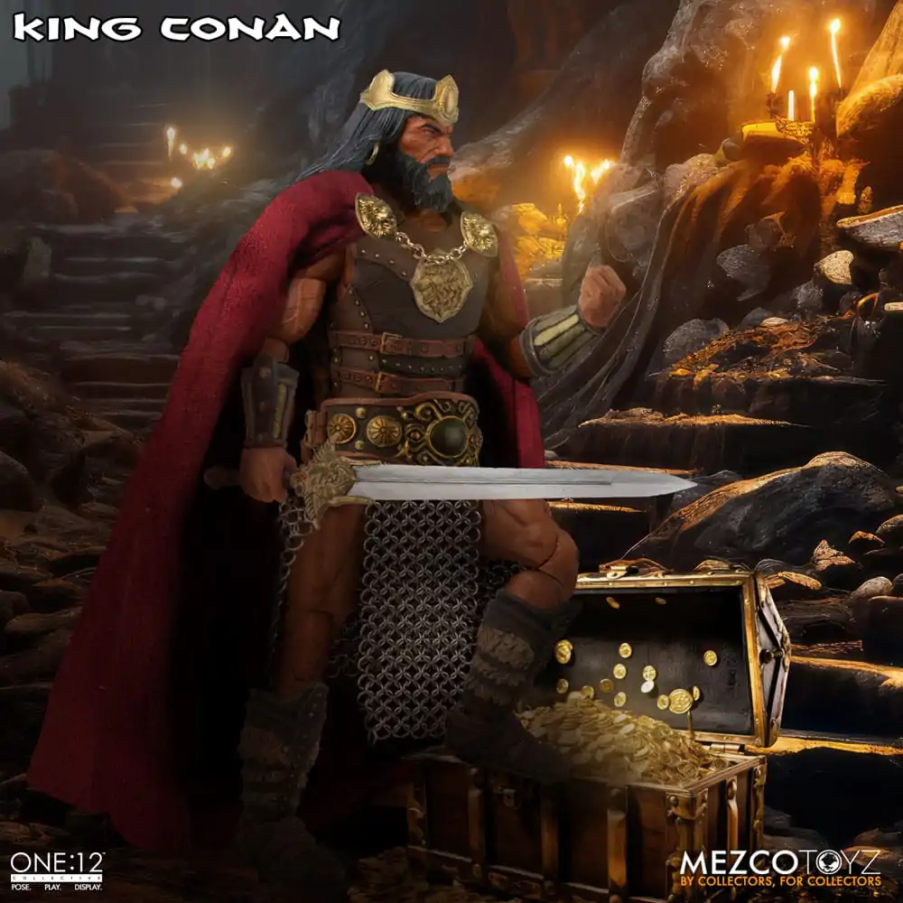 Conan der Barbar Actionfigur 1/12 King Conan 17 cm termékfotó