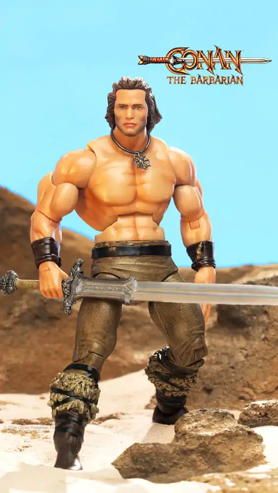 Conan der Barbar 1982 Deluxe Actionfigur Conan Iconic Pose 18 cm termékfotó