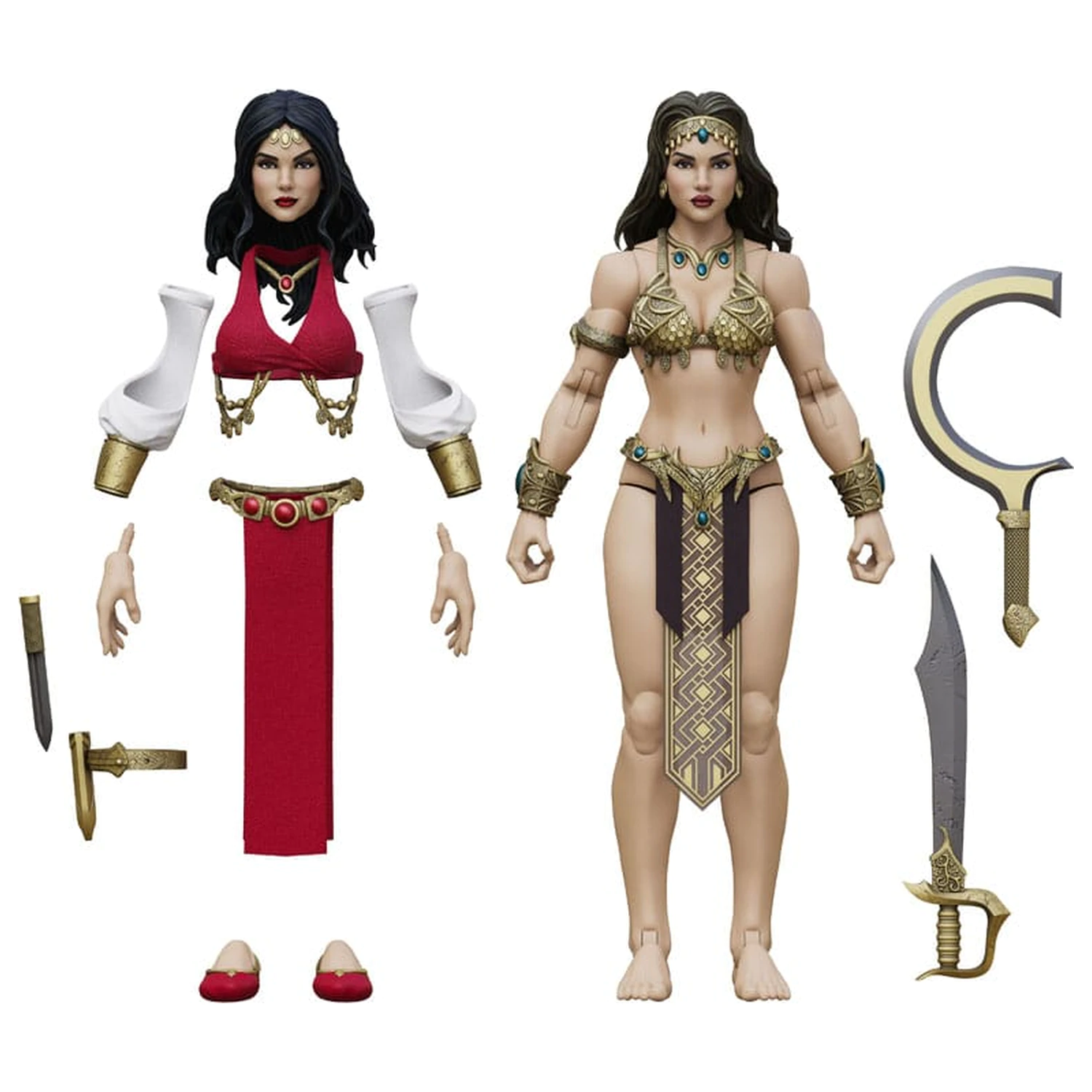 Conan the Barbarian Epic H.A.C.K.S. Actionfigur 1/12 Bêlit: Queen of the Black Coast Produktfoto