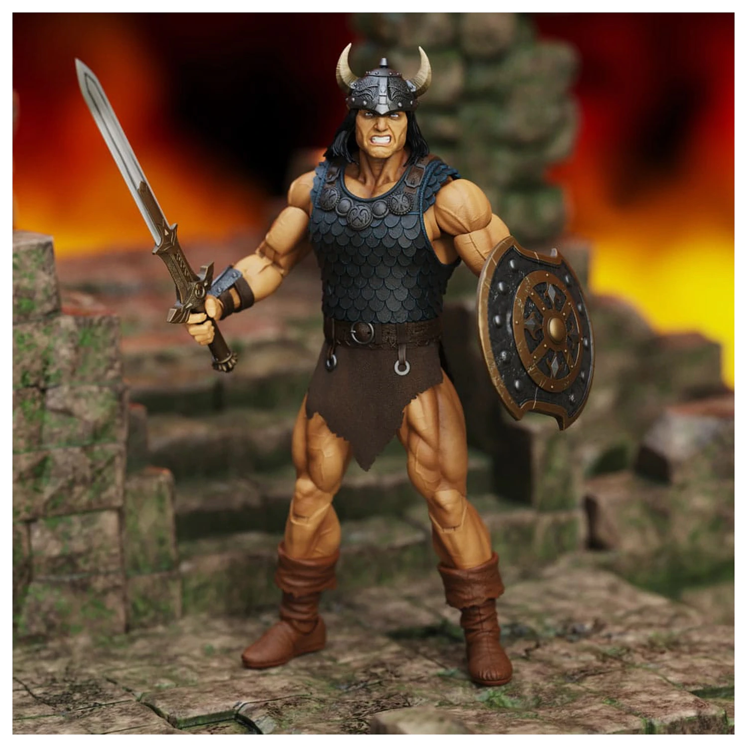 Conan the Barbarian Epic H.A.C.K.S. Action-Figur 1/12 Conan: Reaver of the Black Coast Produktfoto