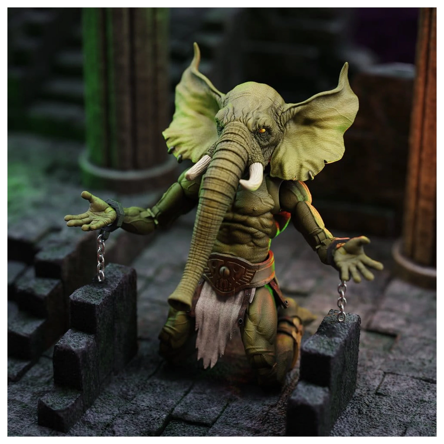 Conan the Barbarian Epic H.A.C.K.S. Action-Figuren The Tower of the Elephant Set: Young Conan und Yag Kosha Produktfoto