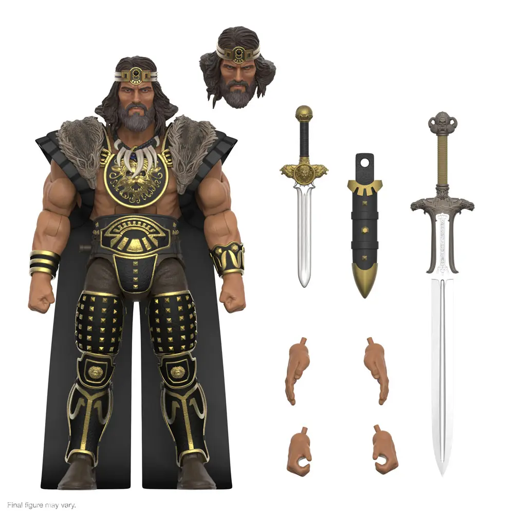 Conan der Barbar Ultimates Actionfigur King Conan 18 cm Produktfoto