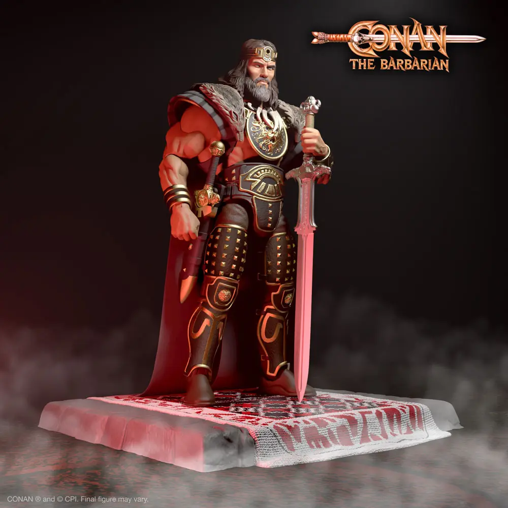 Conan der Barbar Ultimates Actionfigur King Conan 18 cm Produktfoto