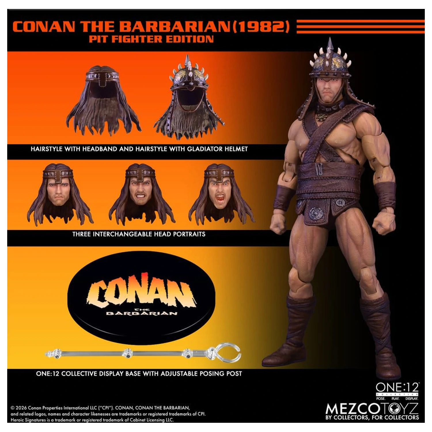 Conan the Barbarian One:12 Collective Action Figur 1/12 Conan (Pit Fighter Edition) 16 cm Produktfoto