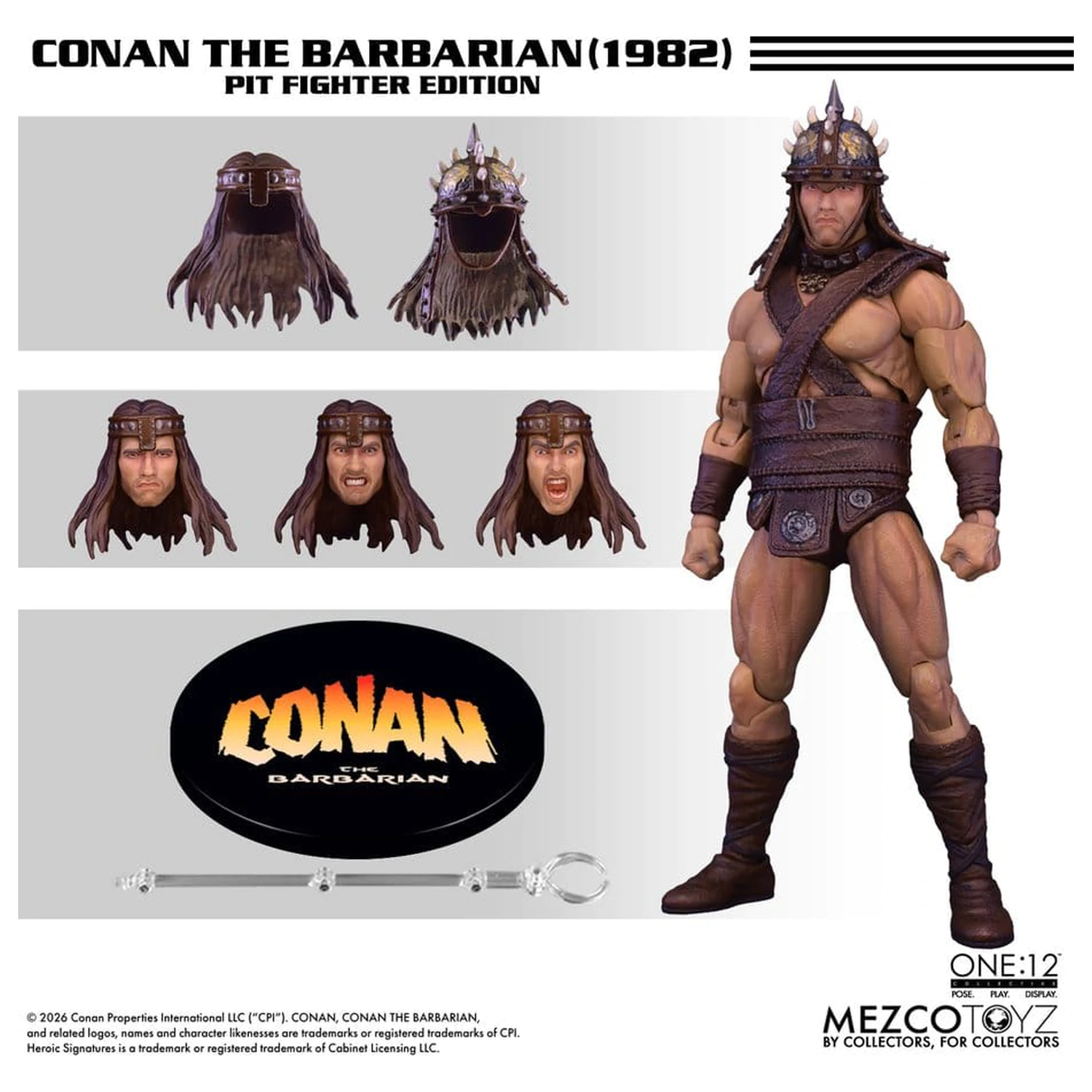 Conan the Barbarian One:12 Collective Action Figur 1/12 Conan (Pit Fighter Edition) 16 cm Produktfoto