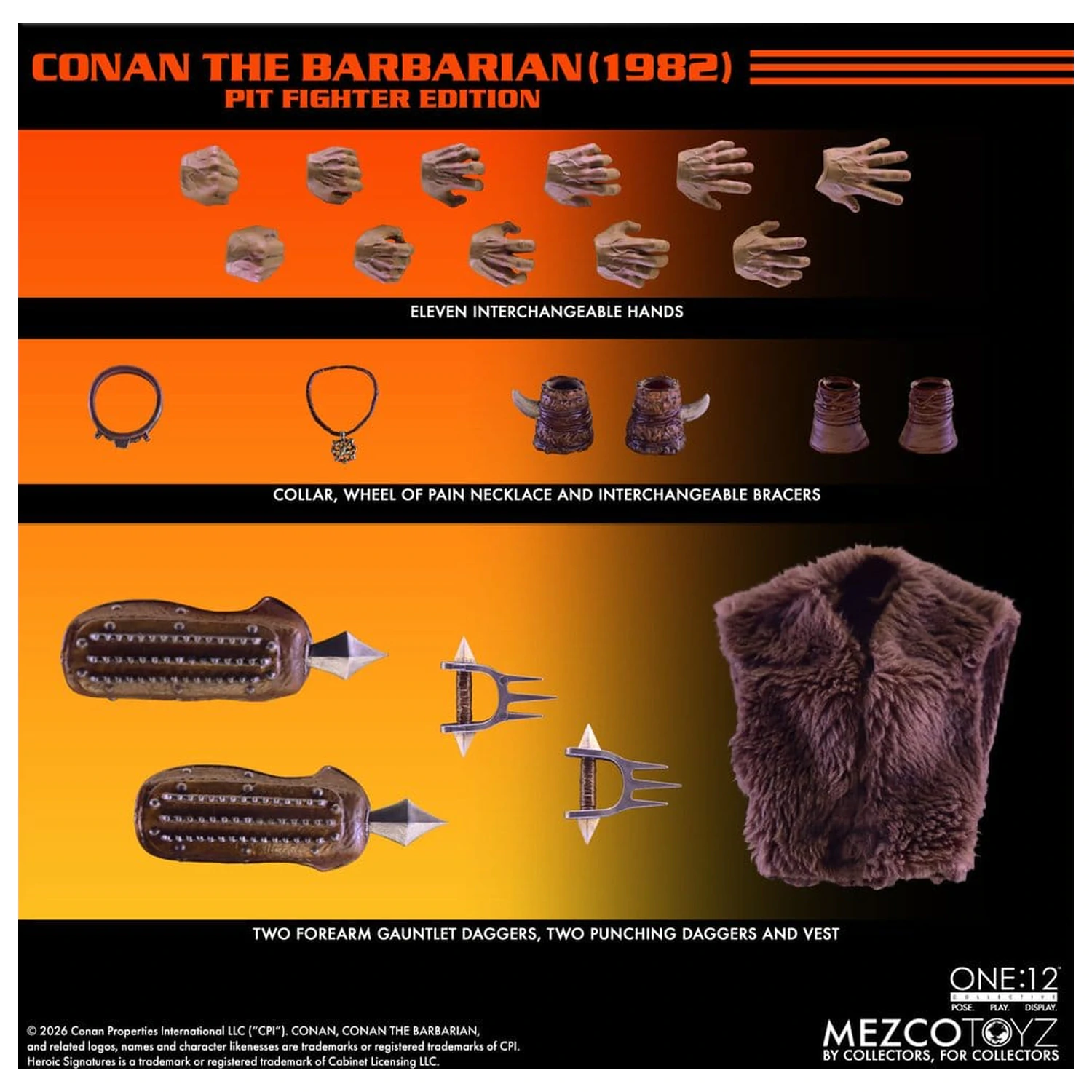 Conan the Barbarian One:12 Collective Action Figur 1/12 Conan (Pit Fighter Edition) 16 cm Produktfoto