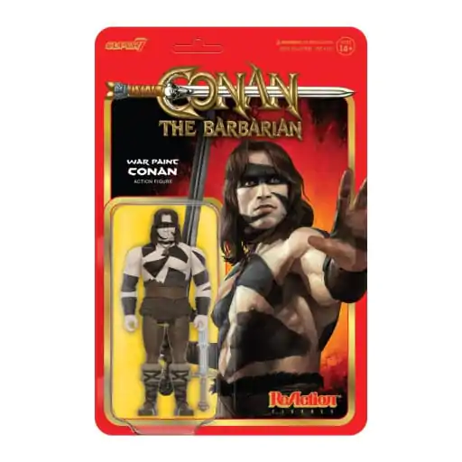 Conan Der Barbar ReAction Actionfigur Wave 02 Conan (War Paint) 10 cm termékfotó