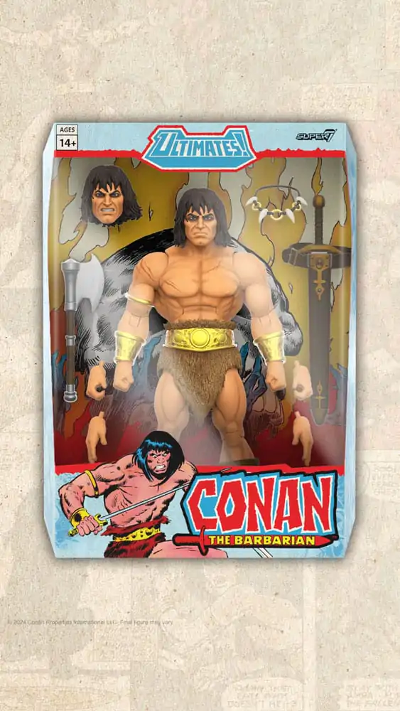 Conan der Barbar Ultimates Actionfigur Conan The Barbarian 18 cm termékfotó