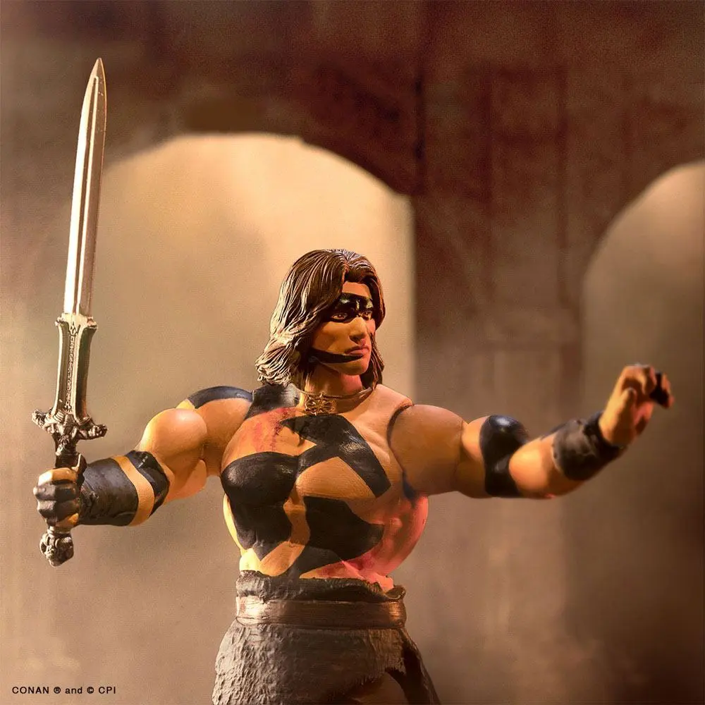 Conan der Barbar Ultimates Actionfigur Conan War Paint Conan 18 cm Produktfoto
