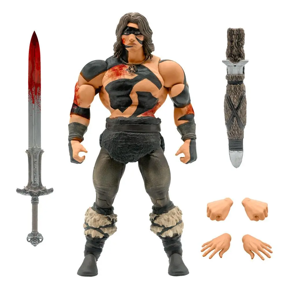 Conan der Barbar Ultimates Actionfigur Conan War Paint Conan 18 cm Produktfoto