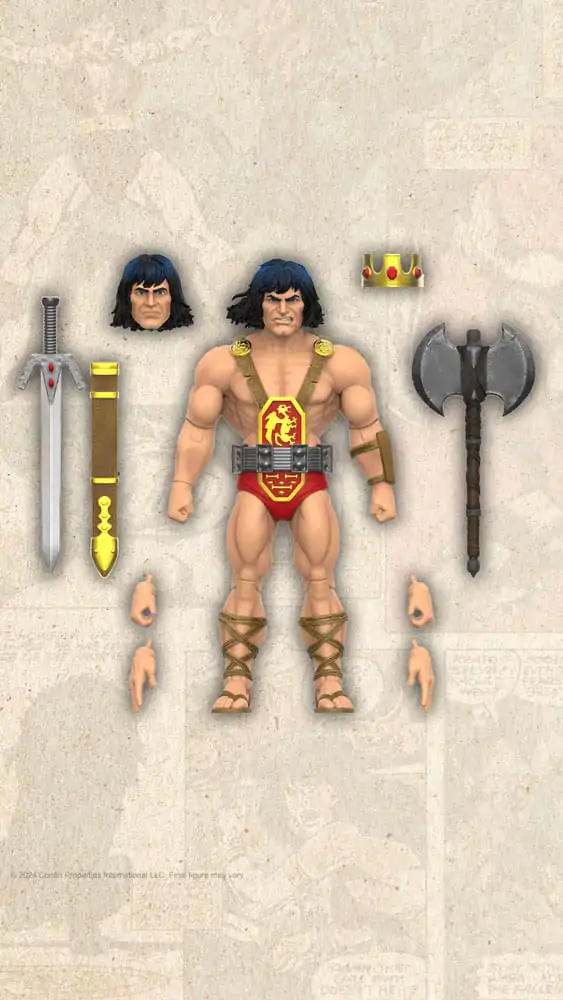 Conan der Barbar Ultimates Actionfigur Kull The Conqueror 18 cm termékfotó