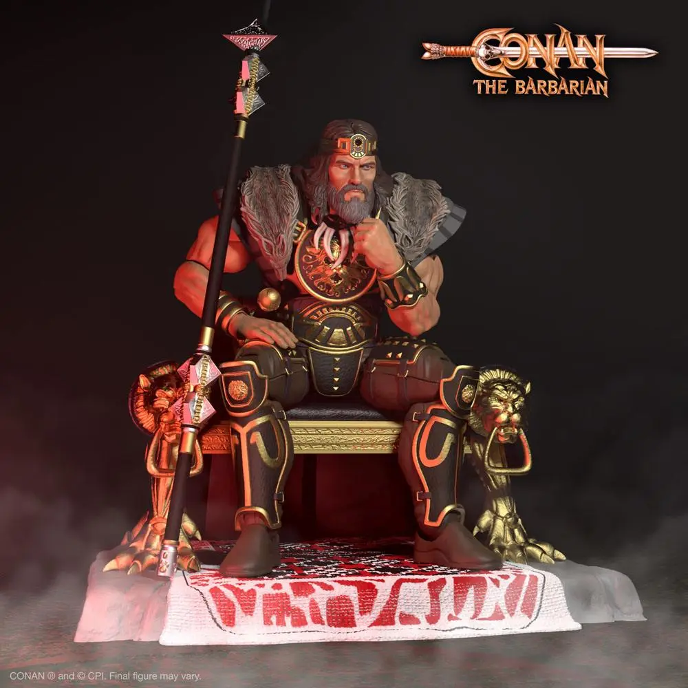 Conan der Barbar Ultimates Actionfigur Zubehör Throne Of Aquilonia Produktfoto