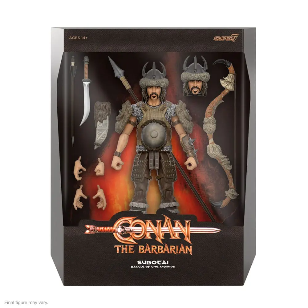 Conan der Barbar Ultimates Actionfigur Subotai (Battle of the  Mounds) 18 cm termékfotó