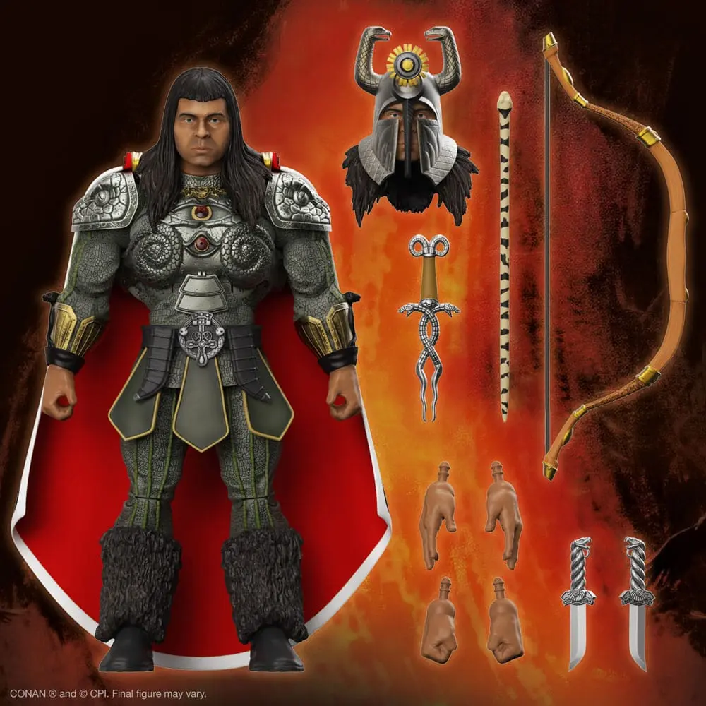 Conan der Barbar Ultimates Actionfigur Thulsa Doom (Battle  of the Mounds) 18 cm termékfotó