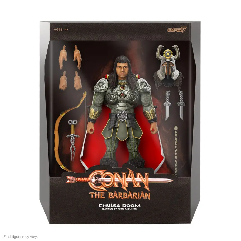 Conan der Barbar Ultimates Actionfigur Thulsa Doom (Battle  of the Mounds) 18 cm Produktfoto