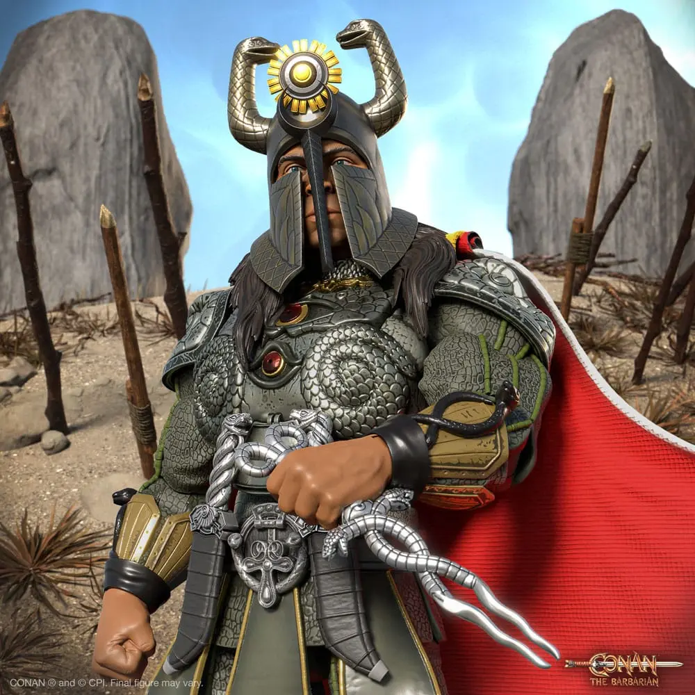 Conan der Barbar Ultimates Actionfigur Thulsa Doom (Battle  of the Mounds) 18 cm termékfotó