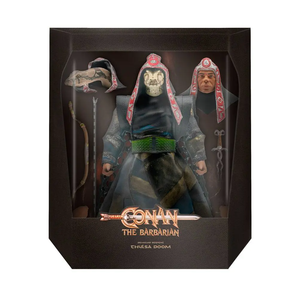 Conan der Barbar Ultimates Actionfigur Thulsa Doom (Demigod Serpant) 18 cm Produktfoto