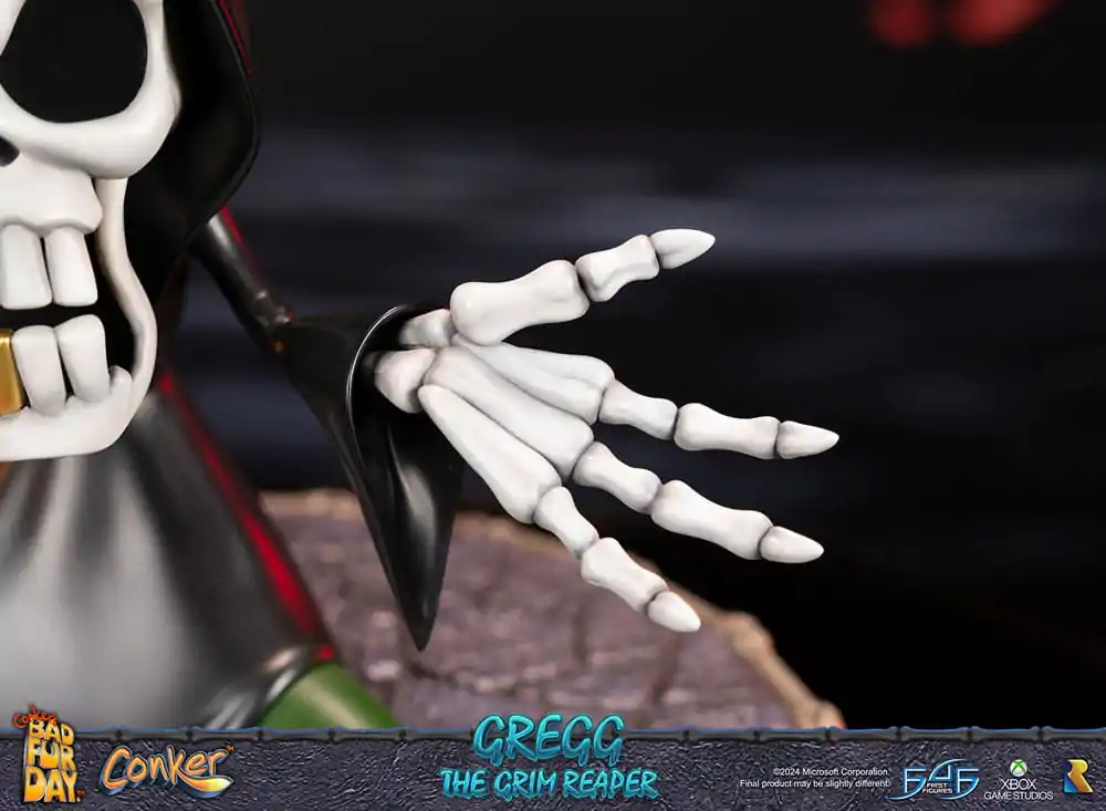 Conker: Conker's Bad Fur Day Statue Gregg the Grim Reaper 36 cm Produktfoto