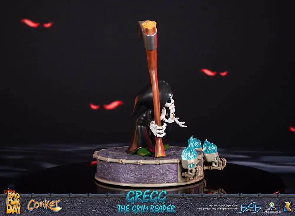 Conker: Conker's Bad Fur Day Statue Gregg the Grim Reaper 36 cm Produktfoto