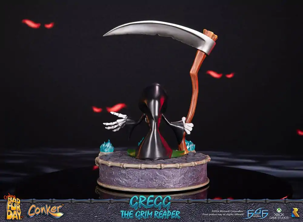 Conker: Conker's Bad Fur Day Statue Gregg the Grim Reaper 36 cm Produktfoto