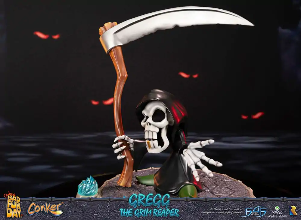 Conker: Conker's Bad Fur Day Statue Gregg the Grim Reaper 36 cm Produktfoto