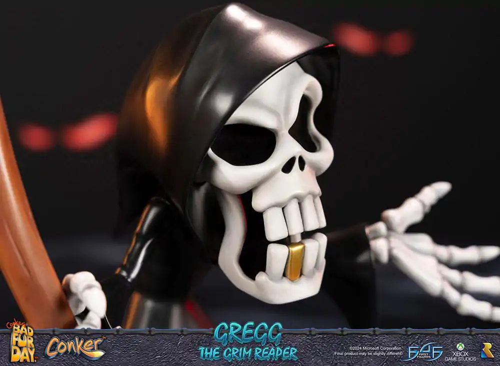 Conker: Conker's Bad Fur Day Statue Gregg the Grim Reaper 36 cm Produktfoto