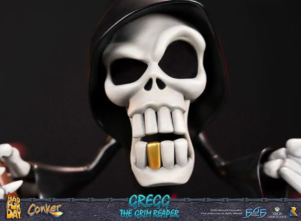 Conker: Conker's Bad Fur Day Statue Gregg the Grim Reaper 36 cm Produktfoto
