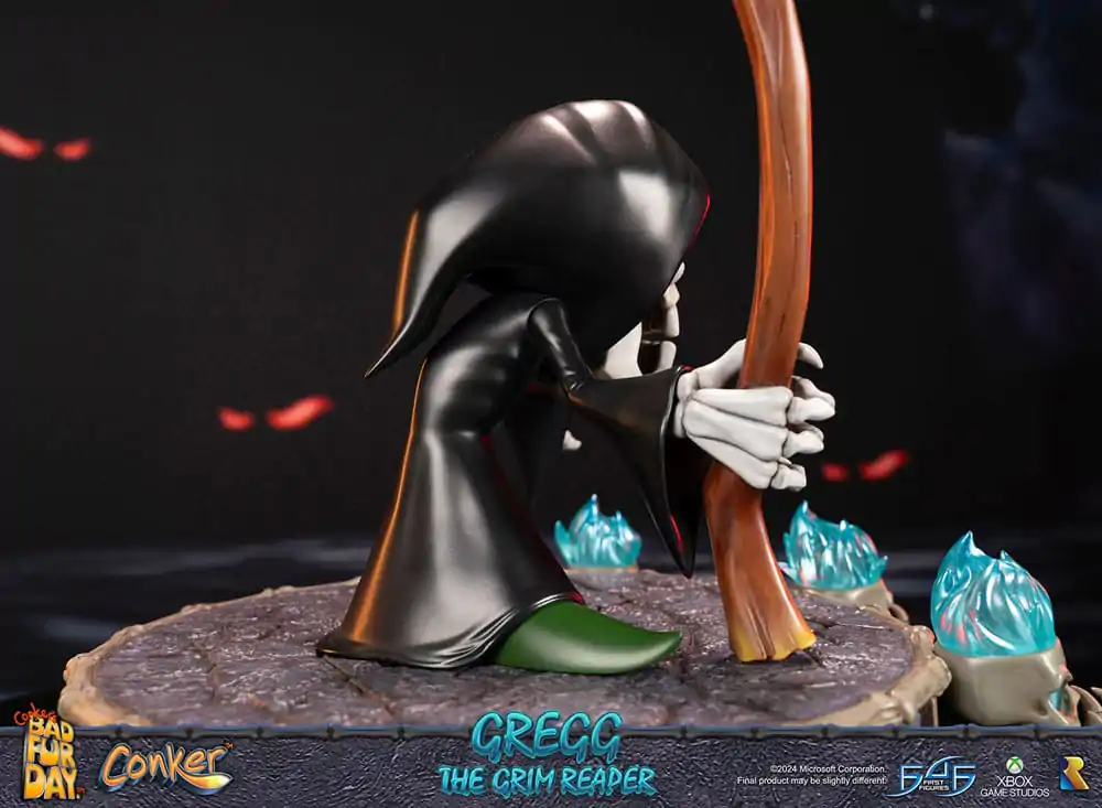 Conker: Conker's Bad Fur Day Statue Gregg the Grim Reaper 36 cm Produktfoto