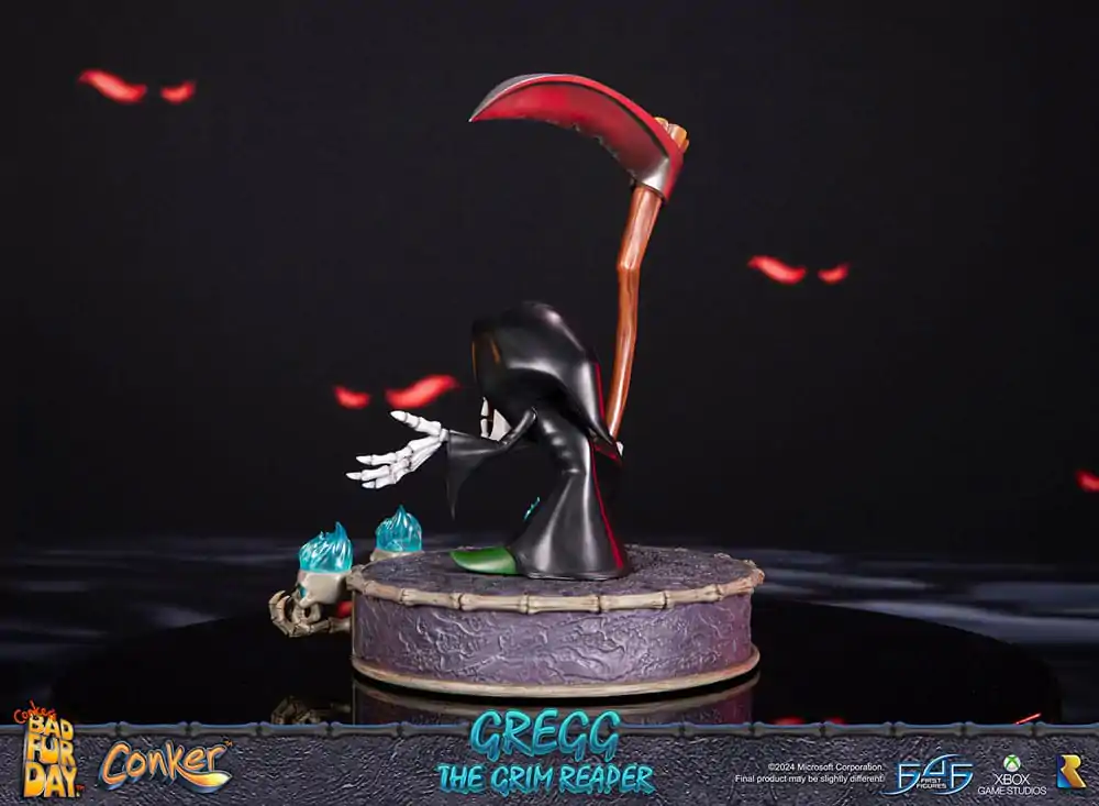 Conker: Conker's Bad Fur Day Statue Gregg the Grim Reaper 36 cm Produktfoto
