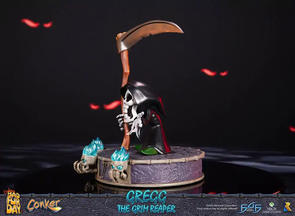 Conker: Conker's Bad Fur Day Statue Gregg the Grim Reaper 36 cm Produktfoto