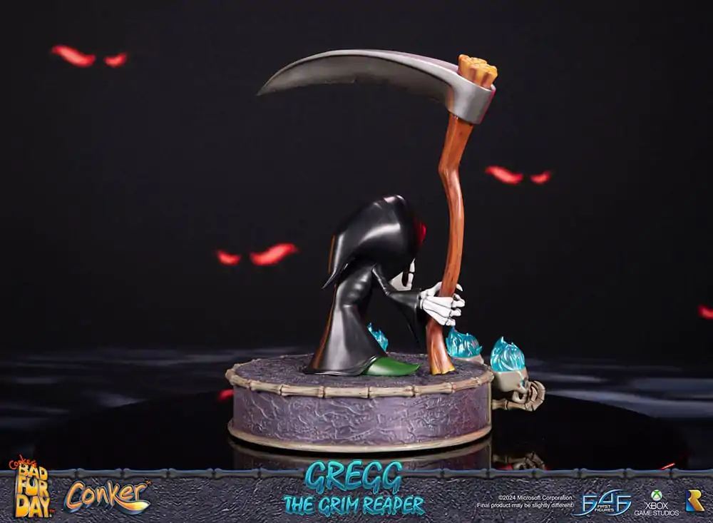 Conker: Conker's Bad Fur Day Statue Gregg the Grim Reaper 36 cm Produktfoto