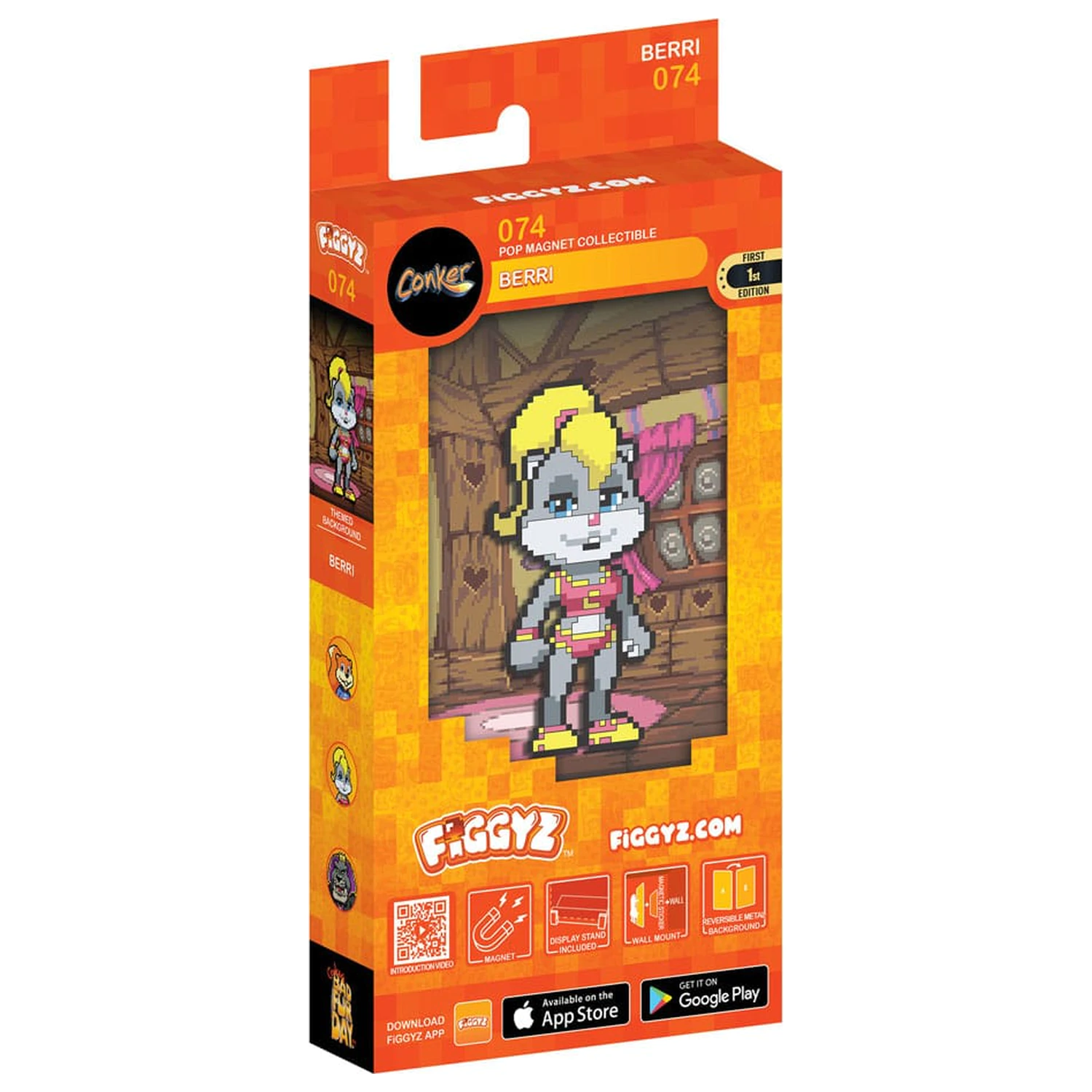 Conker's Bad Fur Day FiGGYZ Magnet Sammelstück Berri 11 cm Produktfoto