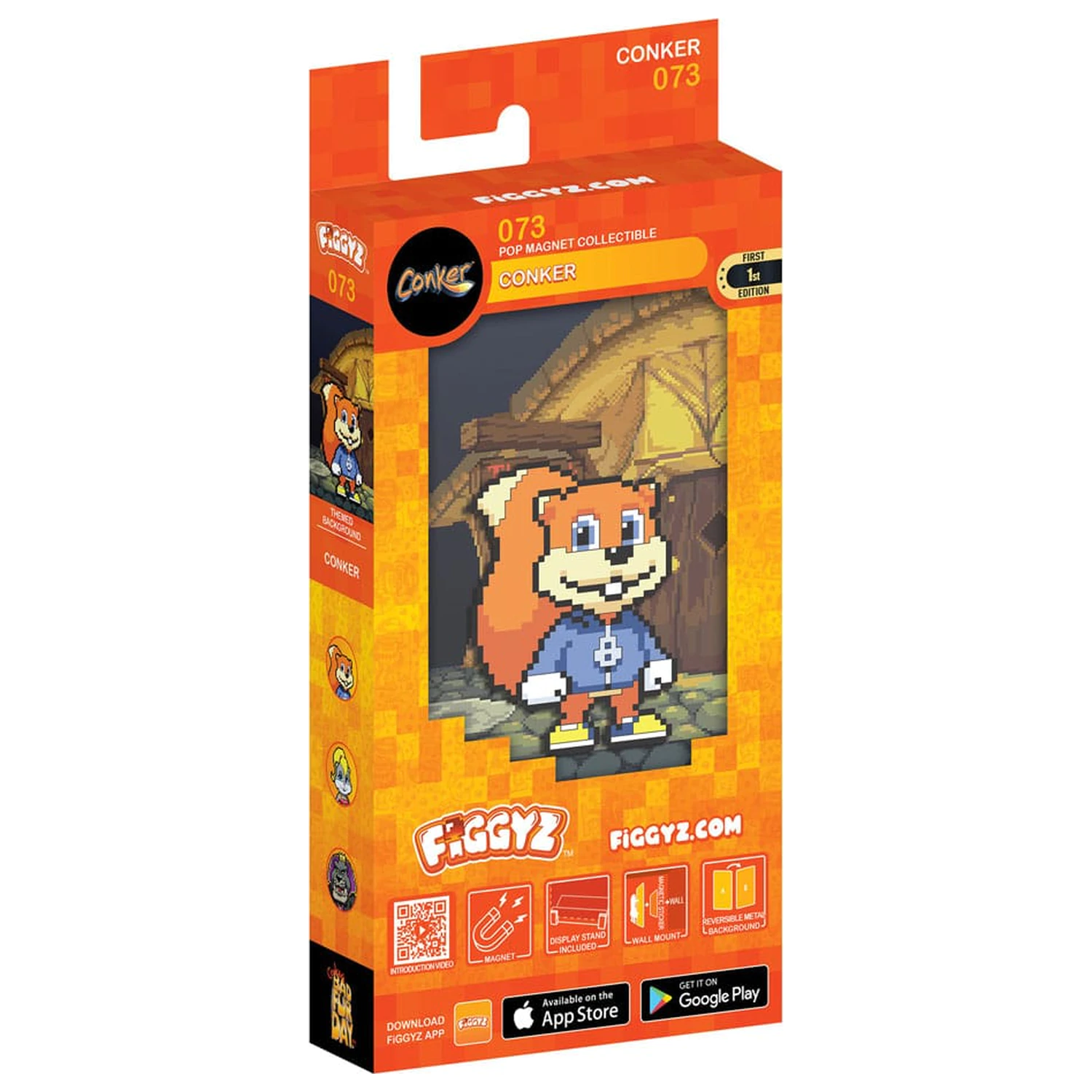 Conker's Bad Fur Day FiGGYZ Magnet Sammelobjekt Conker 11 cm Produktfoto