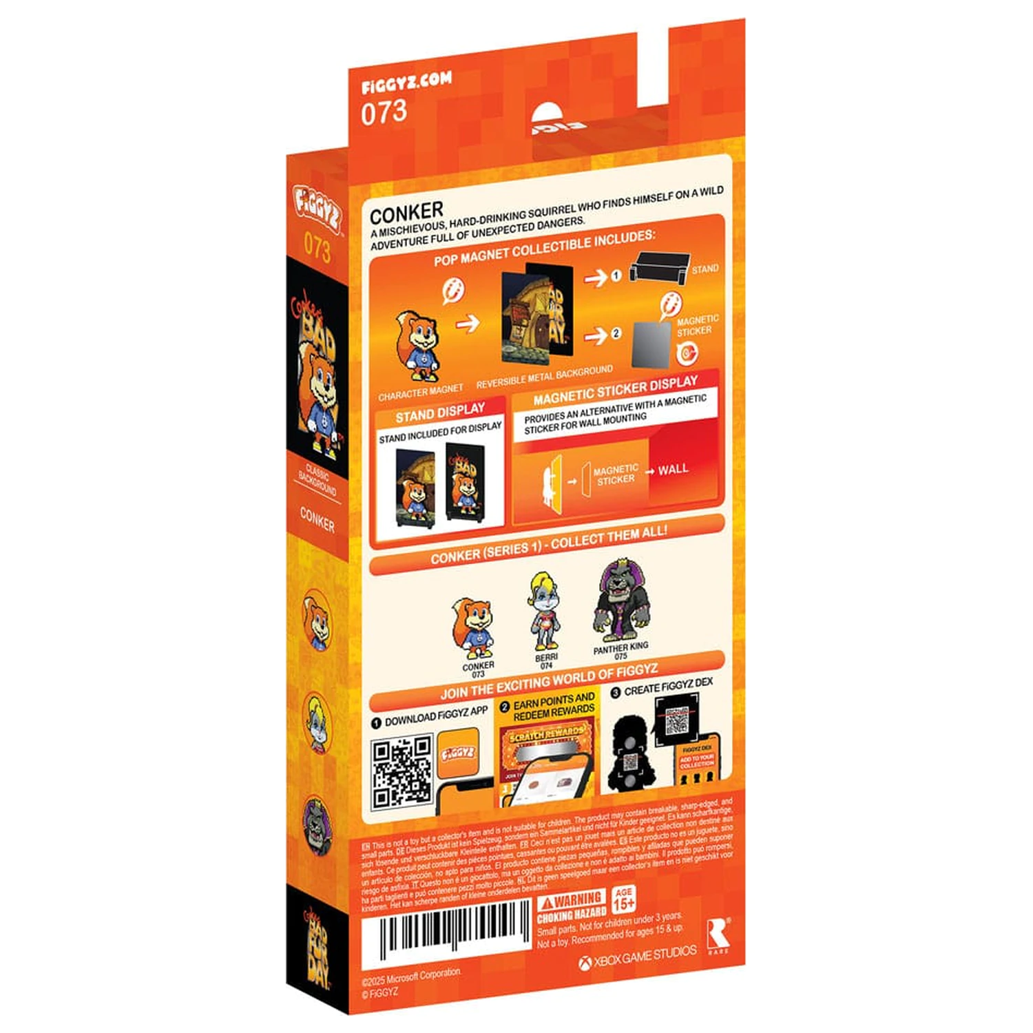 Conker's Bad Fur Day FiGGYZ Magnet Sammelobjekt Conker 11 cm Produktfoto