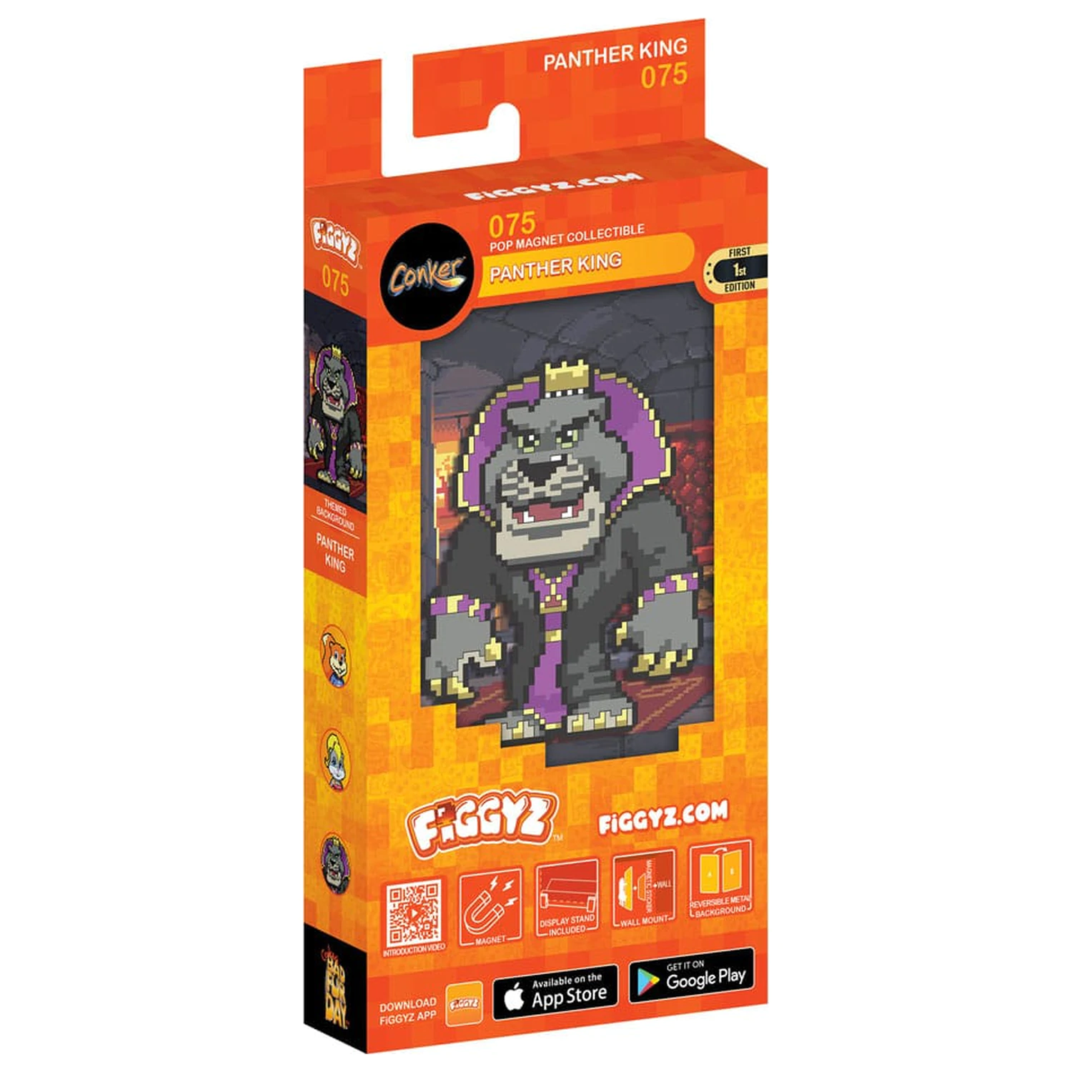 Conker's Bad Fur Day FiGGYZ Magnet Sammelobjekt Panther King 11 cm Produktfoto