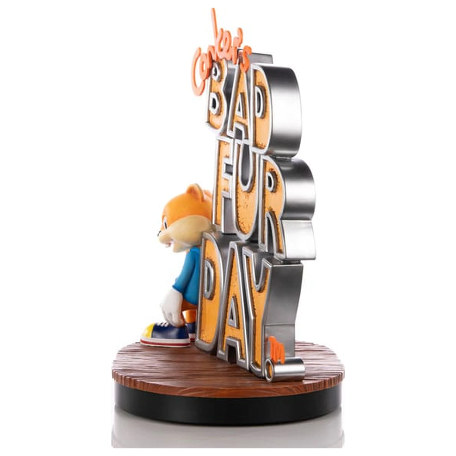 Conker´s Bad Fur Day Statue Spiel Cover Exklusive Edition 45 cm Produktfoto